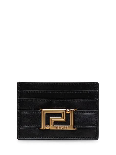 versace gürteltasche nero|versace greek goddess card holder.